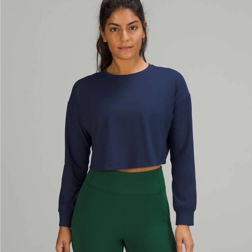 Lulu crop long sleeve